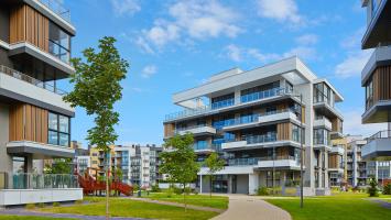Une copropriété neuve en France