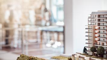 La maquette d'un bâtiment