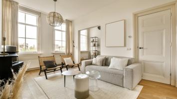 L'intérieur d'un appartement chic en location