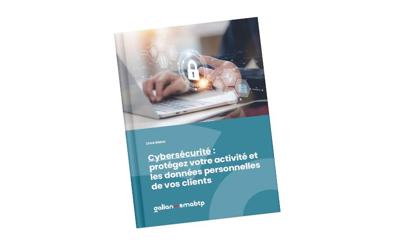 Couverture du livre blanc sur l'assurance Cybersécurité GALIAN-SMABTP