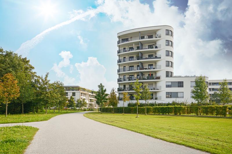 Un immeuble neuf en copropriété
