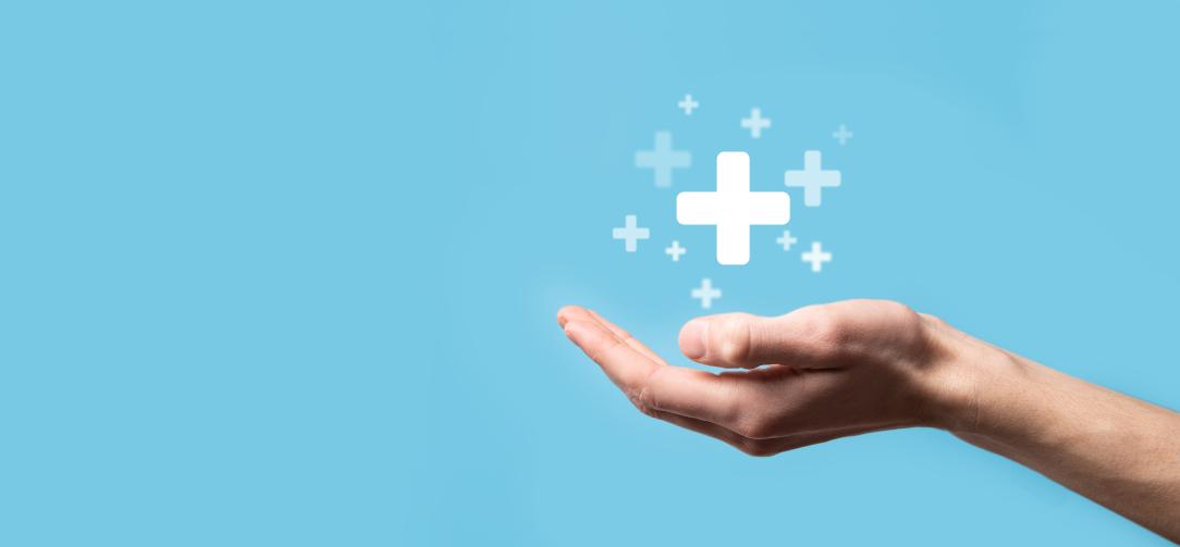 Un pictogramme qui évoque la santé